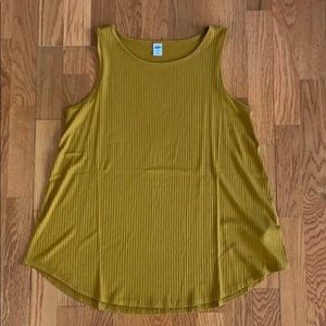 Old Navy Casual Mustard Yellow Tank
